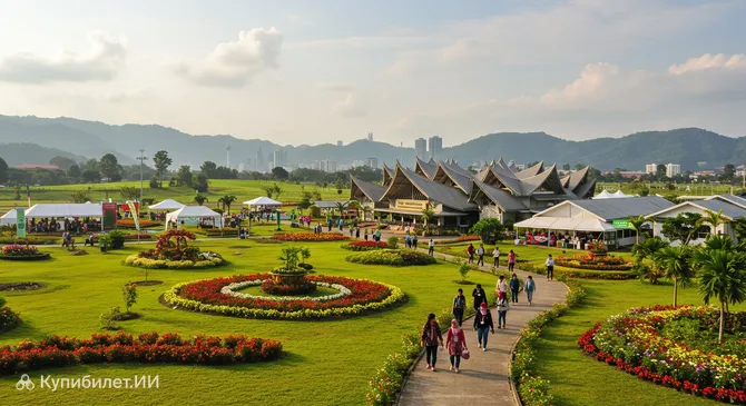 Малайзийский агропарковый выставочный центр Серданг