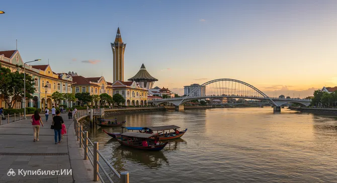 Набережная Кучинга