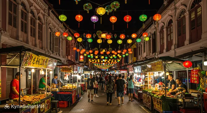 Ночной рынок на улице Джонкер