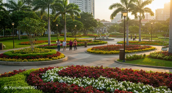 Парк Булатан в Мири