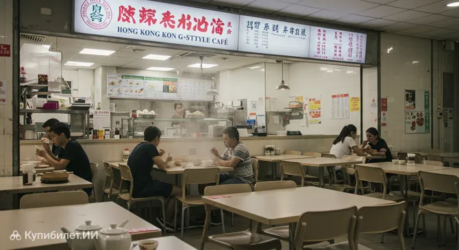 Литл Хонг Конг — кафе в гонконгском стиле