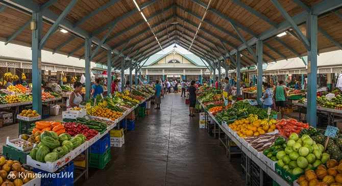 Городской рынок Нумеа