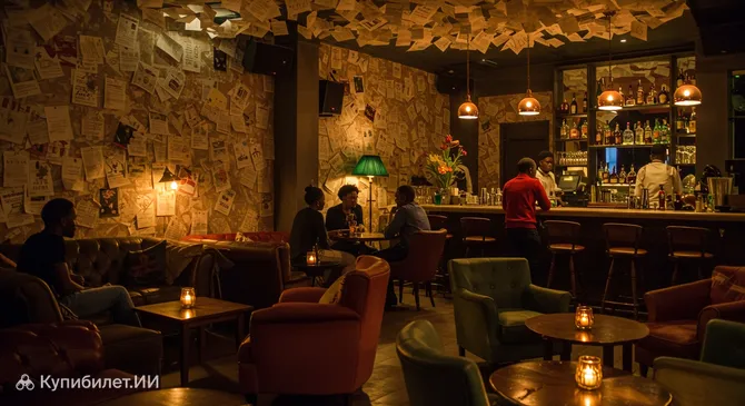 Бар под названием Paper