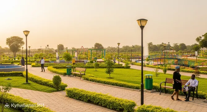 Парк на набережной