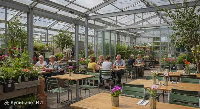 Ресторан при садовом центре Босранд