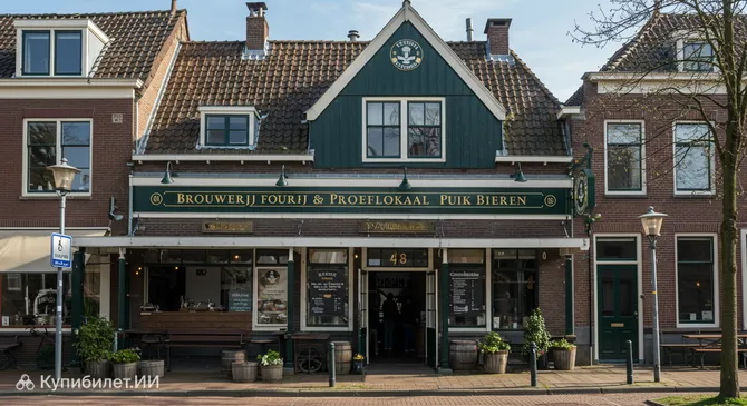 Пивоварня и дегустационный зал Puik Bieren