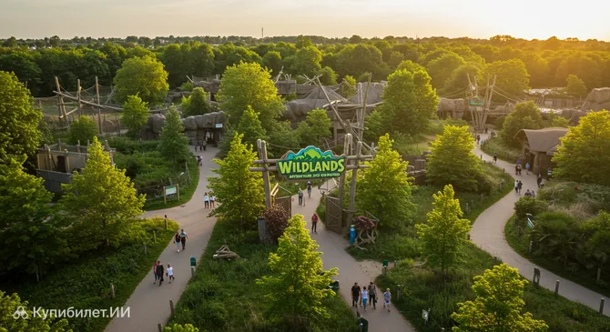 Парк приключений WILDLANDS в Эммене