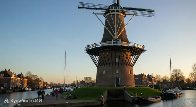 Ветряная мельница Де Адриан