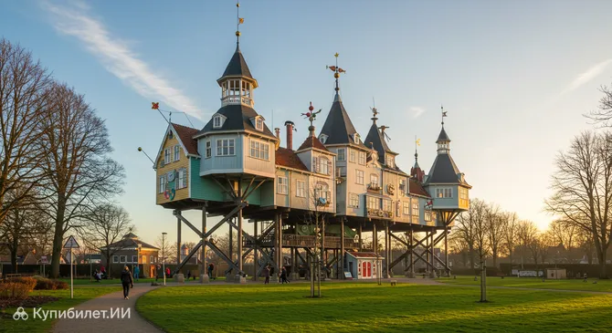 Музей игрушек и карнавала на сваях