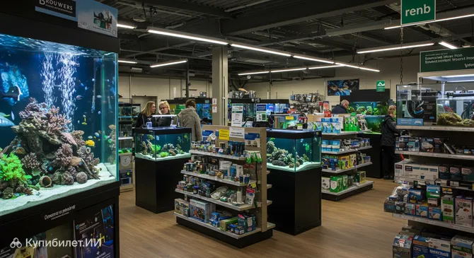 Аквариум и магазин прудов Брауверс