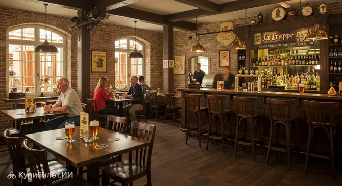 Дегустационный зал La Trappe