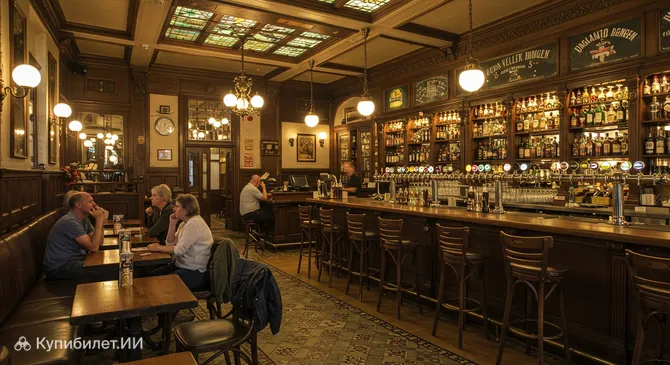 Бельгийское пивное кафе Оливье в Утрехте