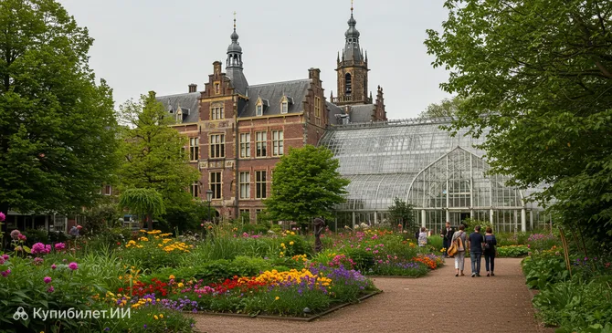 Ботанический сад Утрехта