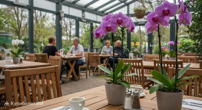 Ресторан при садовом центре Leurs