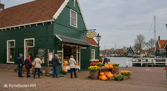 Сырная фабрика в Волендаме