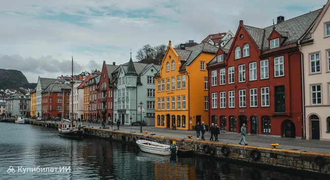 Город в стиле модерн Олесунн