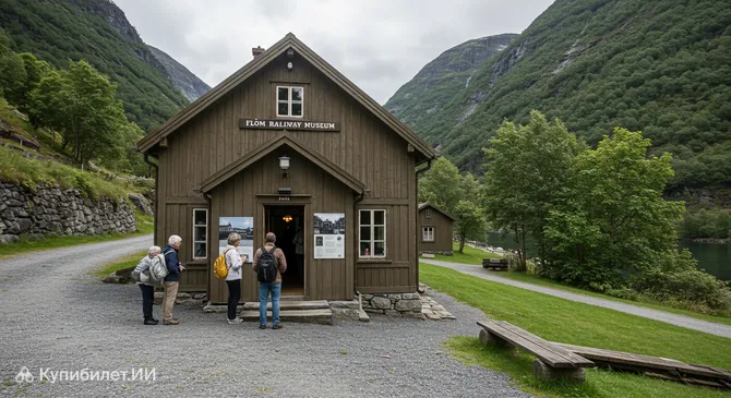 Музей железной дороги Флом