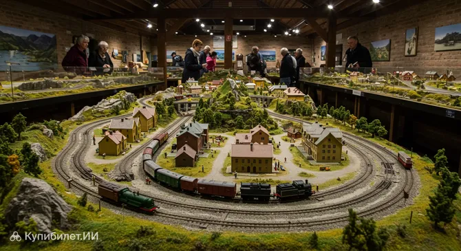 Центр моделей поездов в Старом городе
