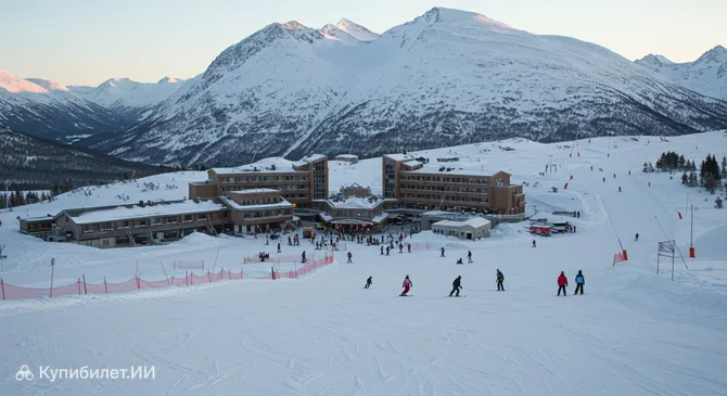 Горнолыжный курорт Конгсберг