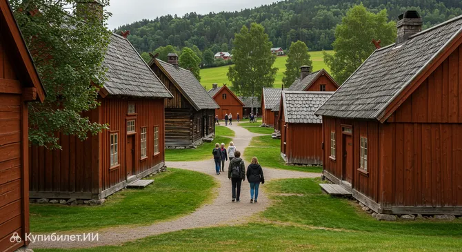 Народный музей Сверресборг Трёнделаг