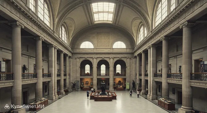 Атриум Оклендского военного мемориального музея