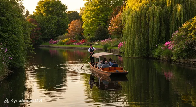 Прогулки на лодках по реке Эйвон