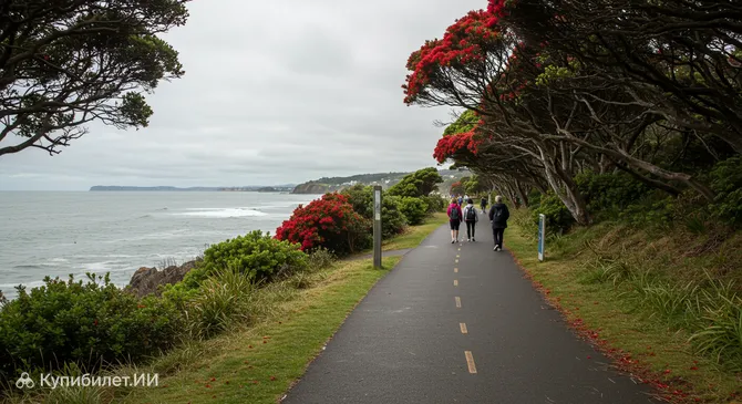 Приморская прогулочная дорожка Нью-Плимута