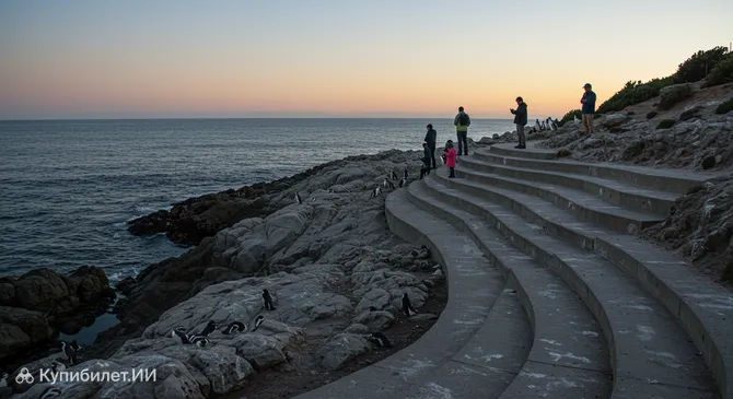 Колония синих пингвинов Оамару