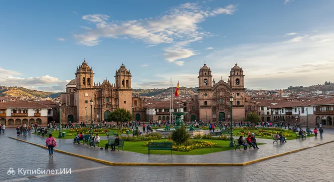 Главная площадь Куско
