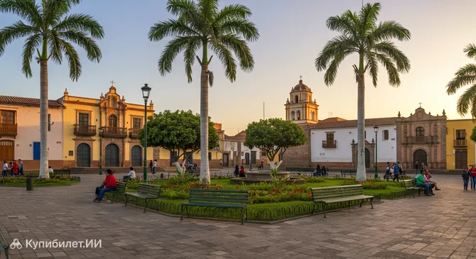 Пласа-де-Армас в Тумбесе