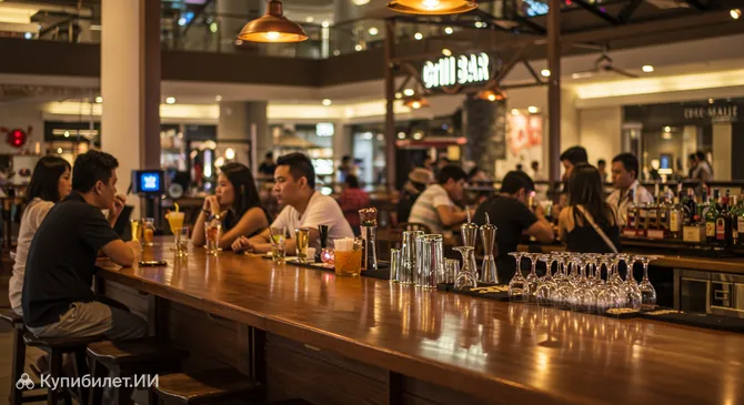 Гриль-бар в торговом центре BQ