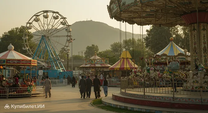 Детская игровая зона, парк F-9