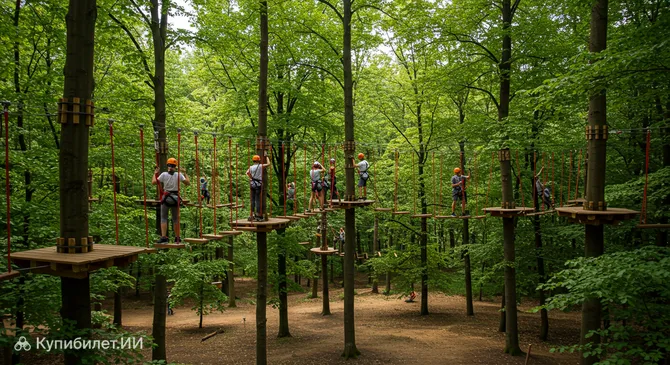 Верёвочный парк LemurPark