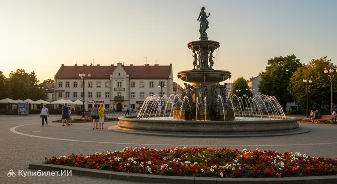 Городской фонтан