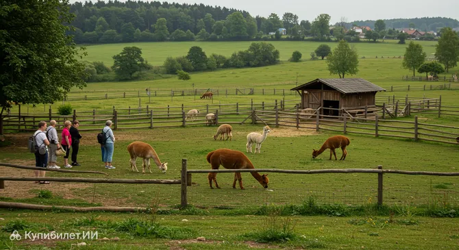 Альпаковая ферма Почесна