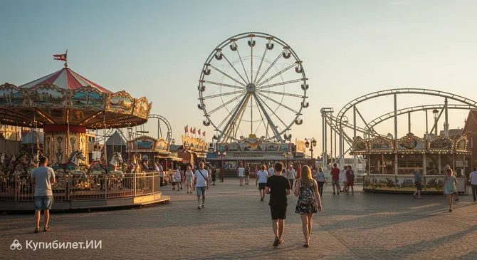 Парк аттракционов Loopy