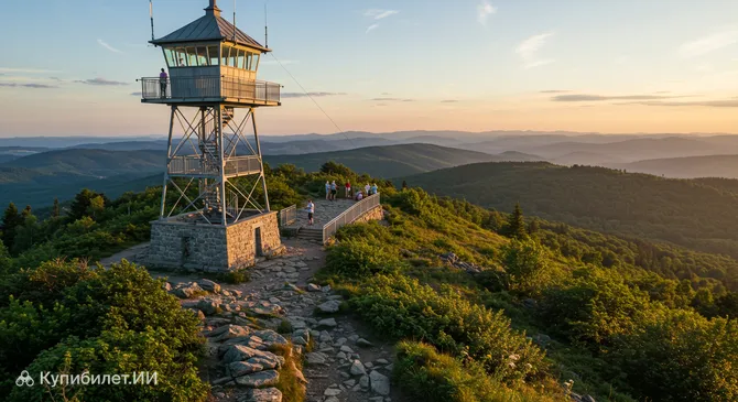 Смотровая башня на холме Кривоустого