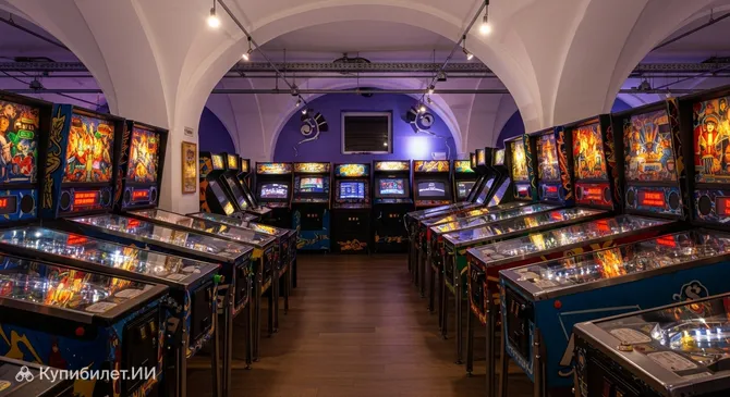 Интерактивный музей пинбола и аркадных игр в Катовице