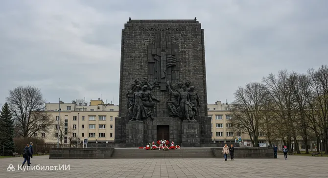 Памятник сilesским повстанцам
