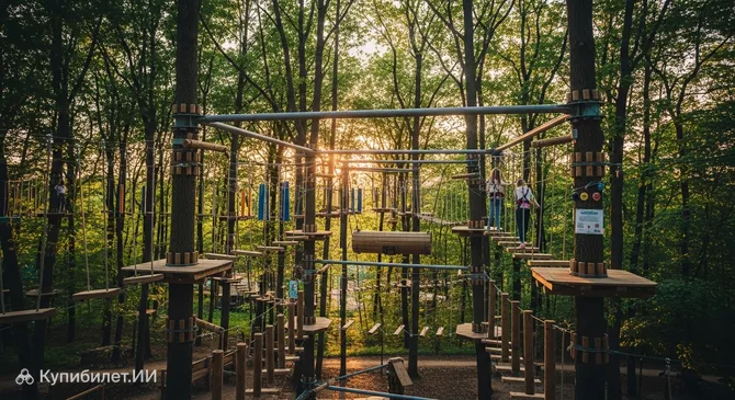 Верёвочный парк «Три Обезьяны»