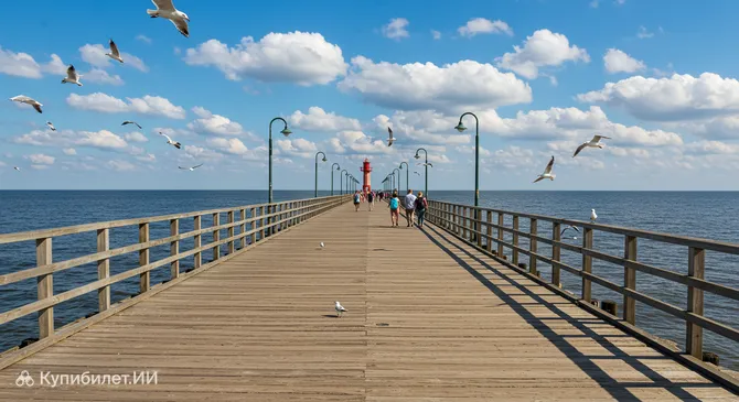 Пирс в Колобжеге