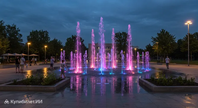 Поющие фонтаны