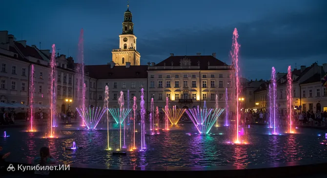 Мультимедийный фонтан