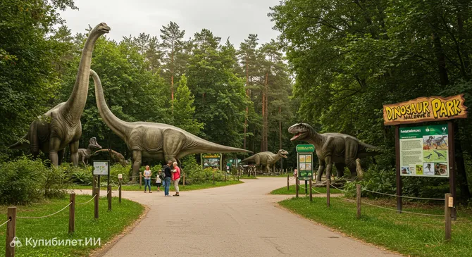 Парк динозавров Мальборк