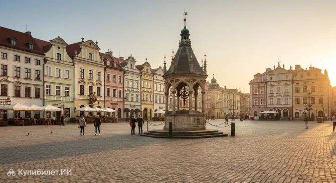 Колодец на Рыночной площади Жешува