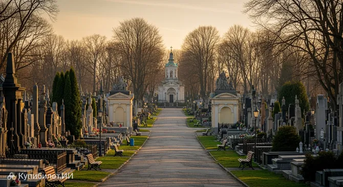 Центральное кладбище в Щецине