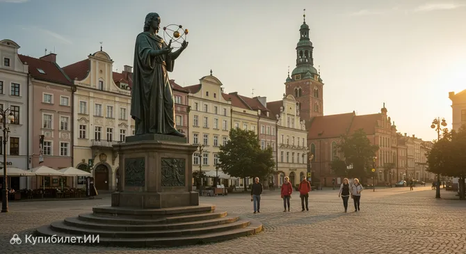 Памятник Николаю Копернику