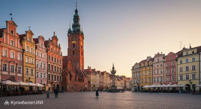 Староместная рыночная площадь в Торуни