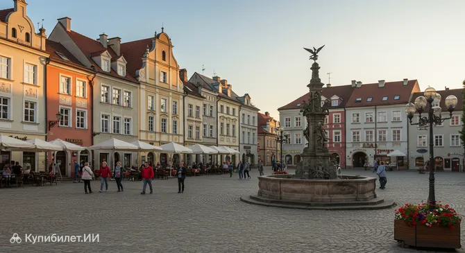 Площадь Богумилы Хоффа в Висле