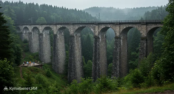 Железнодорожный виадук Висла Глэмбце